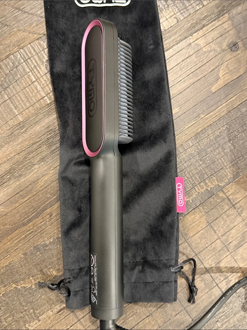 Tymo Ring Hair Straightening Comb Set Electric Ceramic Teeth New in box - Picture 4 of 16